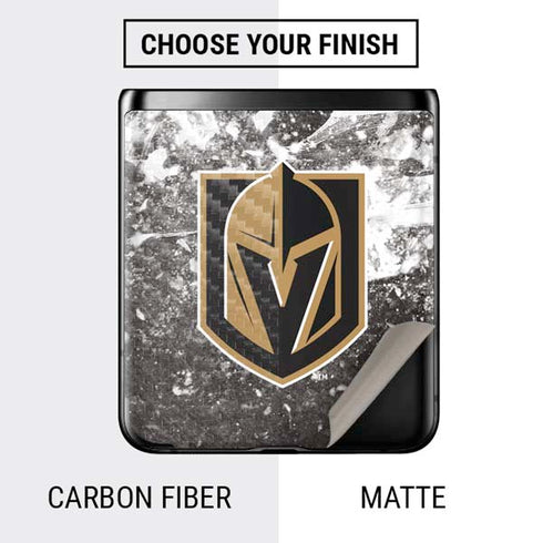 NHL Vegas Golden Knights Frozen Galaxy Z Flip Skin