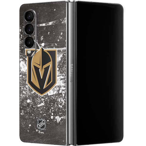 NHL Vegas Golden Knights Frozen Galaxy Z Fold4 5G Skin