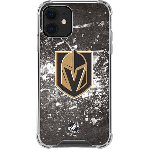 NHL Vegas Golden Knights Frozen iPhone 12 Mini Clear Case