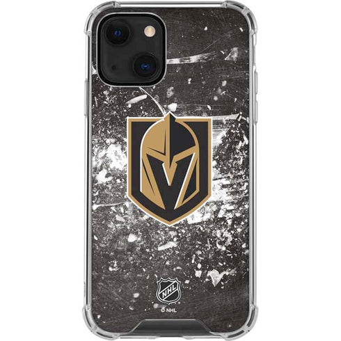 NHL Vegas Golden Knights Frozen iPhone 13 Mini Clear Case
