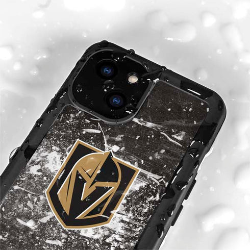NHL Vegas Golden Knights Frozen iPhone 13 Mini Waterproof Case