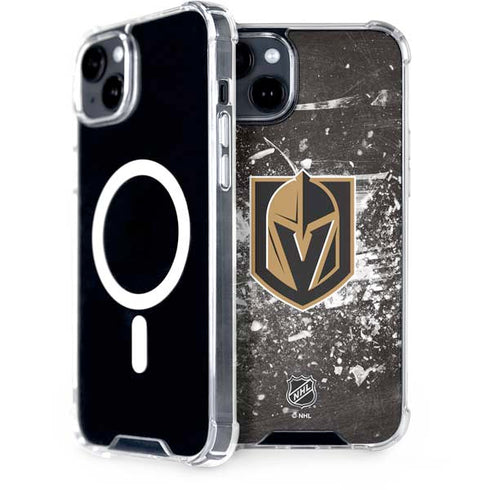 NHL Vegas Golden Knights Frozen iPhone 15 MagSafe Case