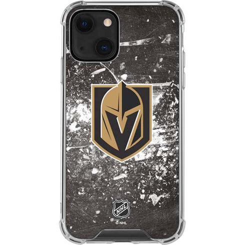 NHL Vegas Golden Knights Frozen iPhone 14 Plus Clear Case