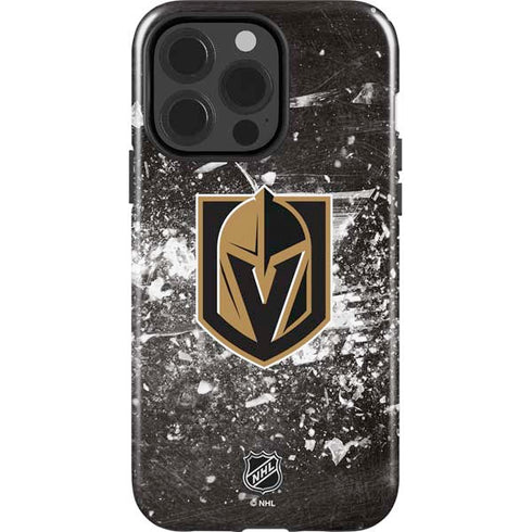 NHL Vegas Golden Knights Frozen iPhone 15 Pro Impact Case