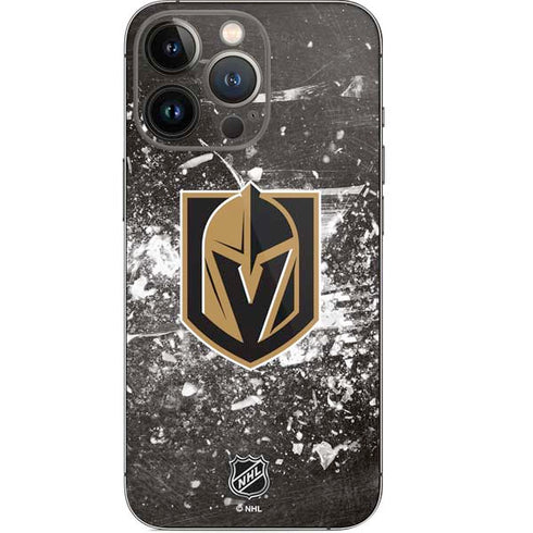 NHL Vegas Golden Knights Frozen iPhone 15 Pro Skin
