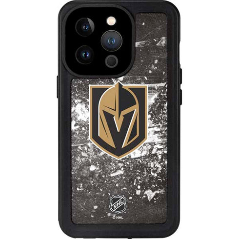 NHL Vegas Golden Knights Frozen iPhone 14 Pro Waterproof Case