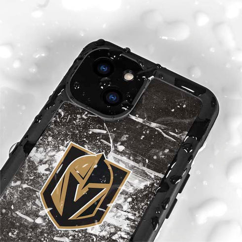 NHL Vegas Golden Knights Frozen iPhone 15 Plus Waterproof Case