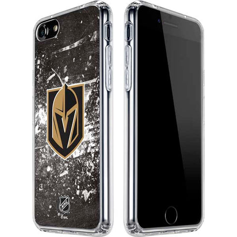 NHL Vegas Golden Knights Frozen iPhone SE (2nd & 3rd Gen) Clear Case