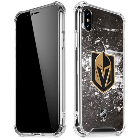 NHL Vegas Golden Knights Frozen iPhone XS Max Clear Case