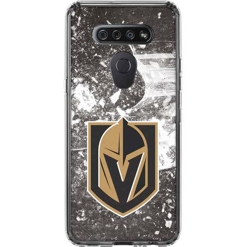 NHL Vegas Golden Knights Frozen LG K51/Q51 Clear Case