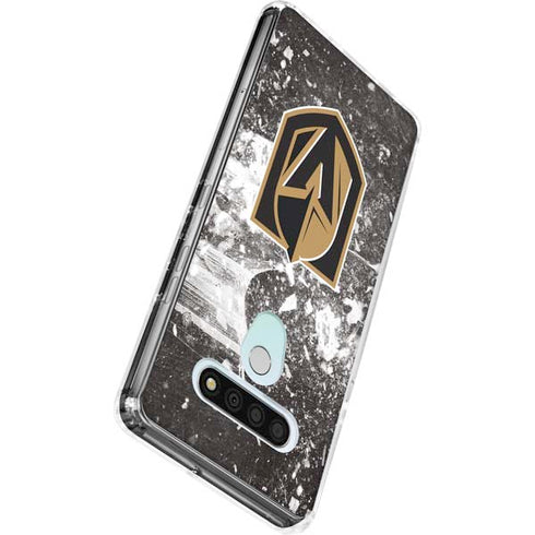 NHL Vegas Golden Knights Frozen LG Stylo 6 Clear Case