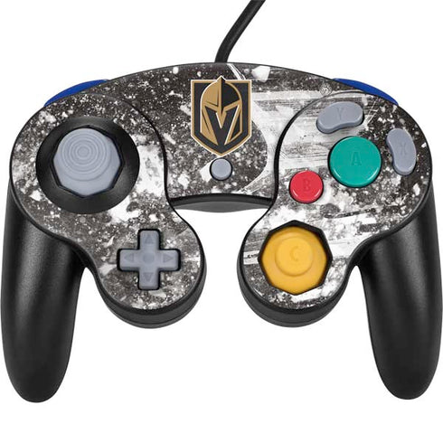 NHL Vegas Golden Knights Frozen Nintendo GameCube Controller Skin
