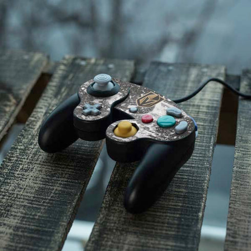 NHL Vegas Golden Knights Frozen Nintendo GameCube Controller Skin