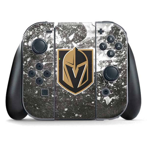 NHL Vegas Golden Knights Frozen Nintendo Switch (2017-2021) Joy-Con Controller Skin