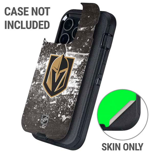 NHL Vegas Golden Knights Frozen Otterbox Defender iPhone Skin