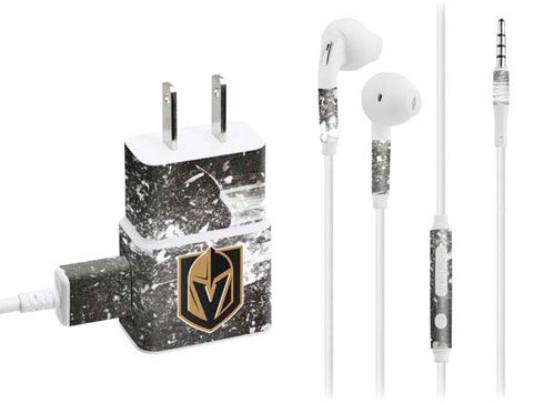 NHL Vegas Golden Knights Frozen Phone Charger Skin