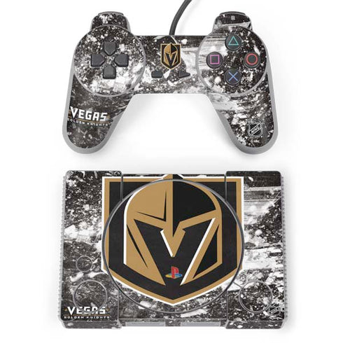 NHL Vegas Golden Knights Frozen PlayStation Classic Bundle Skin