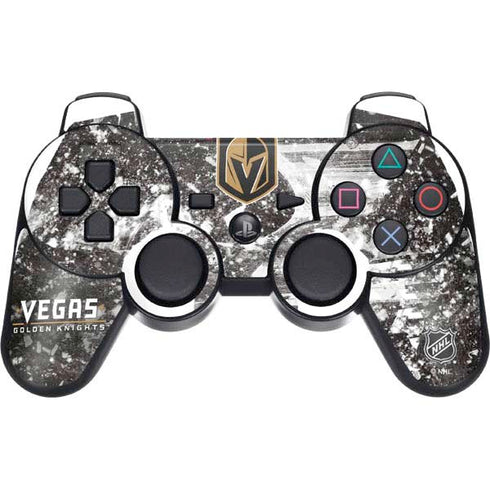 NHL Vegas Golden Knights Frozen PS3 Dual Shock wireless controller Skin