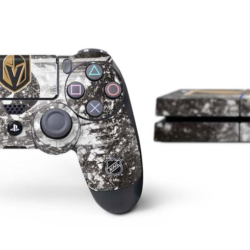 NHL Vegas Golden Knights Frozen PS4 Console and Controller Bundle Skin