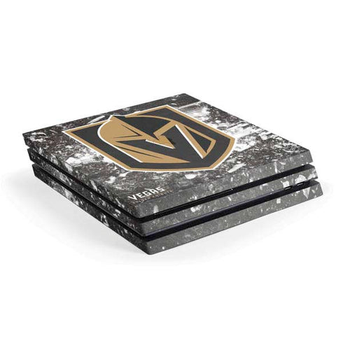 NHL Vegas Golden Knights Frozen PS4 Pro Console Skin