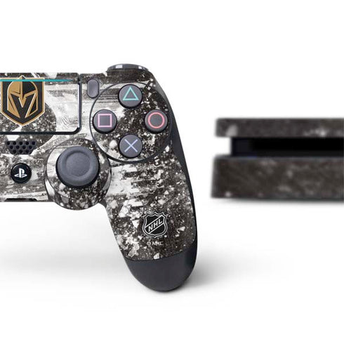 NHL Vegas Golden Knights Frozen PS4 Slim Bundle Skin