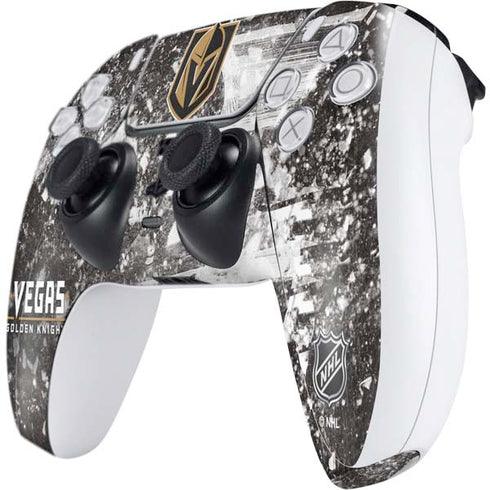 NHL Vegas Golden Knights Frozen PS5 Controller Skin