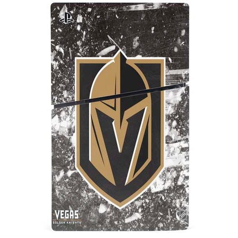 NHL Vegas Golden Knights Frozen PS5 Slim Disk Bundle Skin