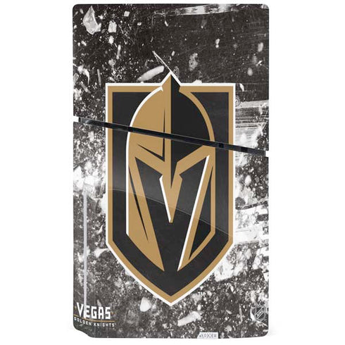 NHL Vegas Golden Knights Frozen PS5 Slim Disk Bundle Skin