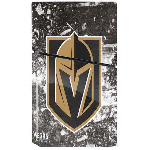 NHL Vegas Golden Knights Frozen PS5 Slim Disk Console Skin