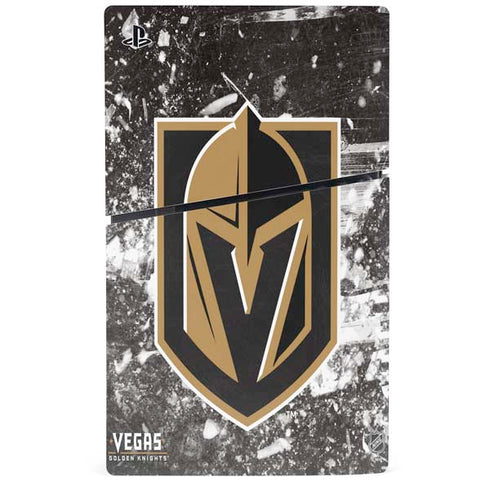 NHL Vegas Golden Knights Frozen PS5 Slim Digital Edition Bundle Skin