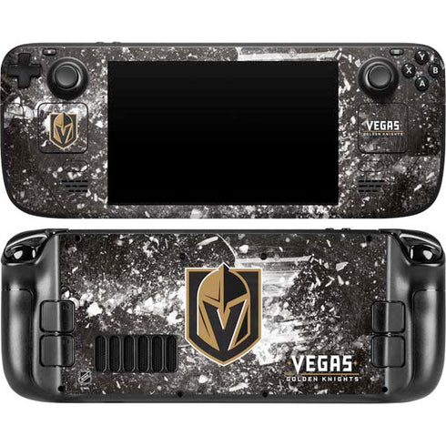 NHL Vegas Golden Knights Frozen Steam Deck Handheld Gaming Computer Skin