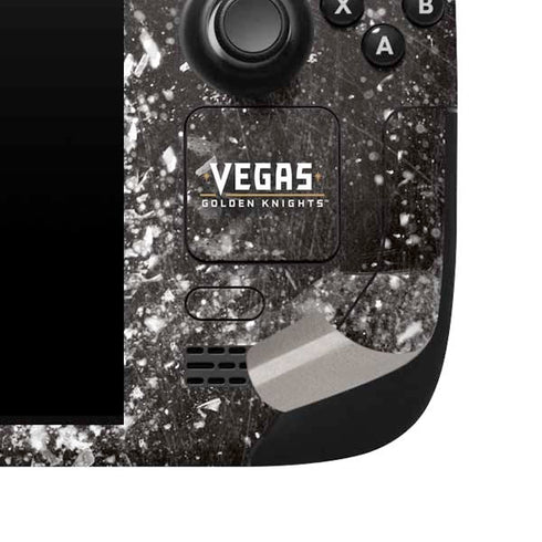 NHL Vegas Golden Knights Frozen Steam Deck Handheld Gaming Computer Skin