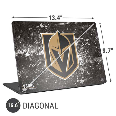 NHL Vegas Golden Knights Frozen Universal Laptop 16.6in (13.4 x 9.7in) Skin