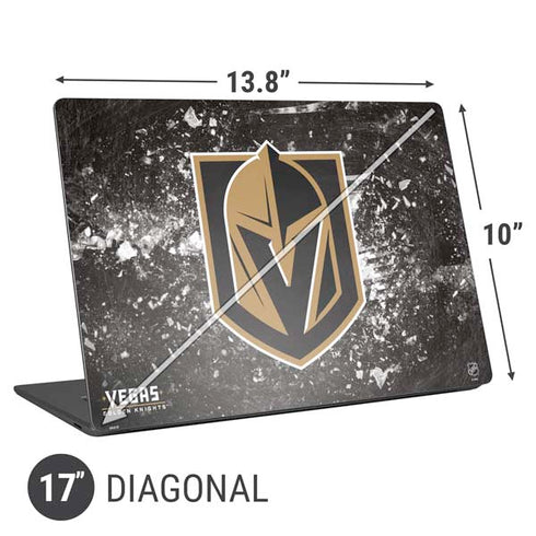 NHL Vegas Golden Knights Frozen Universal Laptop 17in (13.8 x 10in) Skin