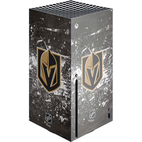NHL Vegas Golden Knights Frozen Xbox Series X Console Skin