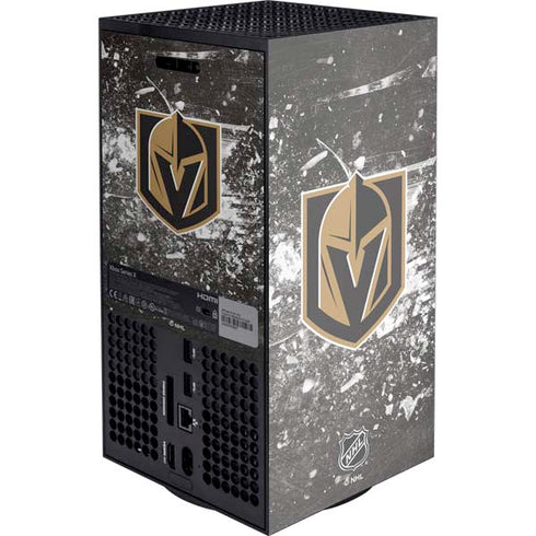 NHL Vegas Golden Knights Frozen Xbox Series X Console Skin