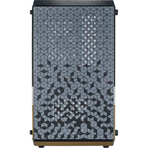 NHL Vegas Golden Knights Jersey Cooler Master MasterBox Q300L Mini Tower Skin