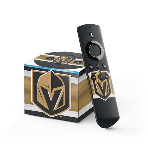 NHL Vegas Golden Knights Jersey Fire TV Cube Skin