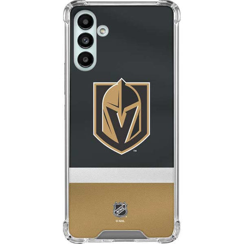 NHL Vegas Golden Knights Jersey Galaxy A13 5G Clear Case