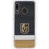 NHL Vegas Golden Knights Jersey Galaxy A20 Clear Case