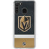 NHL Vegas Golden Knights Jersey Galaxy A21 Clear Case