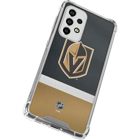 NHL Vegas Golden Knights Jersey Galaxy A53 5G Clear Case