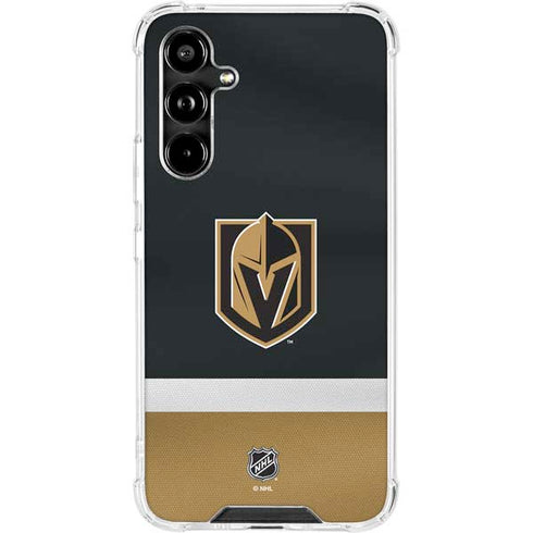 NHL Vegas Golden Knights Jersey Galaxy A54 5G Clear Case