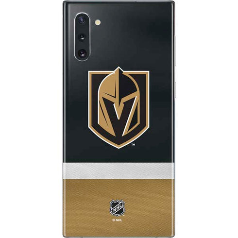 NHL Vegas Golden Knights Jersey Galaxy Note 10 Skin