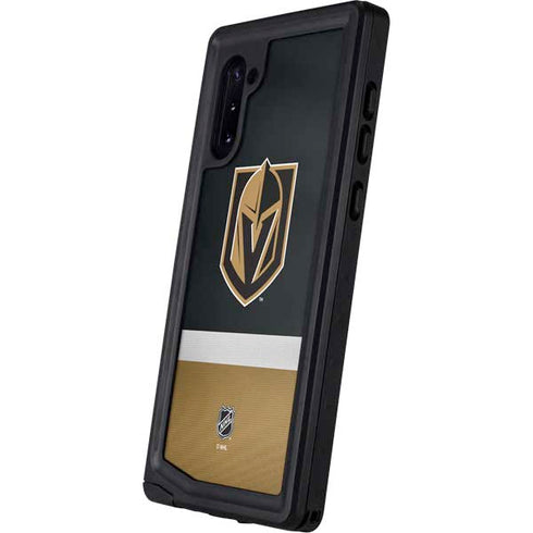 NHL Vegas Golden Knights Jersey Galaxy Note 10 Waterproof Case