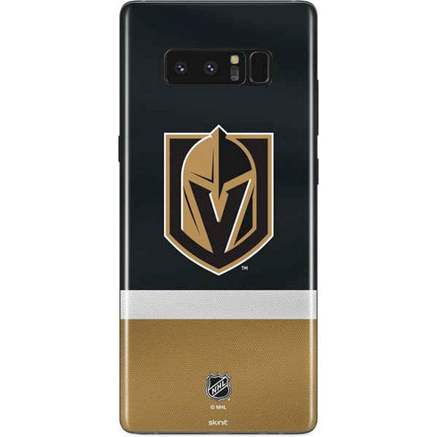 NHL Vegas Golden Knights Jersey Galaxy Note 8 Skin