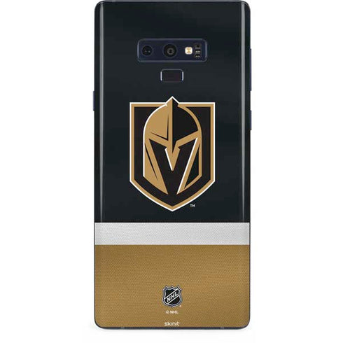 NHL Vegas Golden Knights Jersey Galaxy Note 9 Skin
