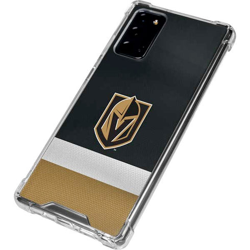 NHL Vegas Golden Knights Jersey Galaxy Note20 5G Clear Case