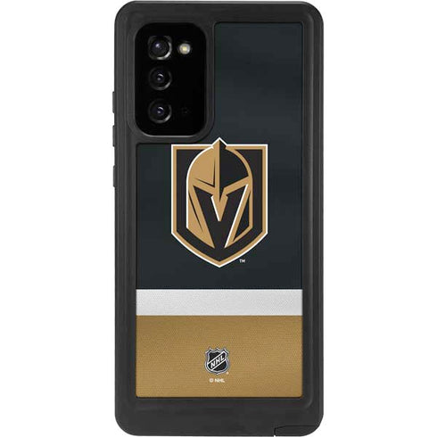 NHL Vegas Golden Knights Jersey Galaxy Note20 5G Waterproof Case