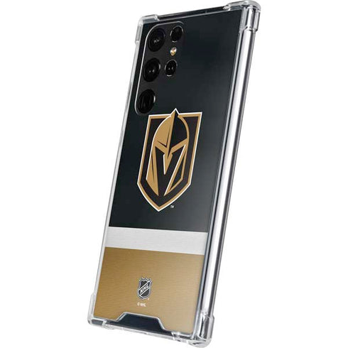 NHL Vegas Golden Knights Jersey Galaxy S22 Ultra Clear Case